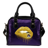 Beautiful Lips Elegant Logo East Carolina Pirates Shoulder Handbags