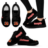 Magnificent Cincinnati Bengals Amazing Logo Sneakers