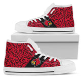 Perfect Cross Color Absolutely Nice Louisville Cardinals High Top Shoes
