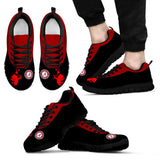 Cute Cupid Angel Background Alabama Crimson Tide Sneakers
