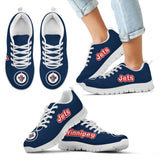 Magnificent Winnipeg Jets Amazing Logo Sneakers