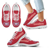 Magnificent Montreal Canadiens Amazing Logo Sneakers