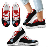 Cute Cupid Angel Background Seattle Mariners Sneakers