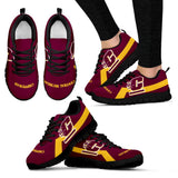 Central Michigan Chippewas Line Logo Sneakers