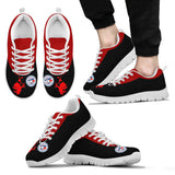 Cute Cupid Angel Background Toronto Blue Jays Sneakers