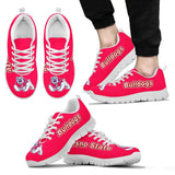 Magnificent Fresno State Bulldogs Amazing Logo Sneakers