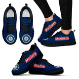 Magnificent Seattle Mariners Amazing Logo Sneakers