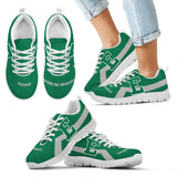 Eastern Michigan Eagles Line Logo Sneakers