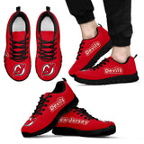 Magnificent New Jersey Devils Amazing Logo Sneakers