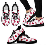 Sweeten Dreamy Love Pattern With Logo Chicago White Sox Sneakers