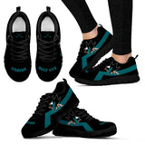 San Jose Sharks Line Logo Sneakers