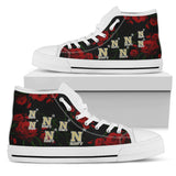 Lovely Rose Thorn Incredible Navy Midshipmen High Top Shoes