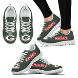 Magnificent Green Bay Packers Amazing Logo Sneakers