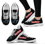 Magnificent Carolina Panthers Amazing Logo Sneakers