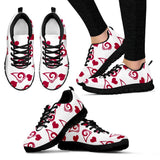 Sweeten Dreamy Love Pattern With Logo Los Angeles Rams Sneakers