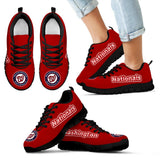Magnificent Washington Nationals Amazing Logo Sneakers