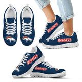 Magnificent Denver Broncos Amazing Logo Sneakers