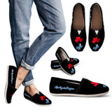 Lovely Heart Balloon Beautiful Logo Los Angeles Dodgers Casual Shoes