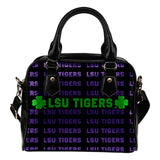 Colorful LSU Tigers Stunning Letters Shoulder Handbags
