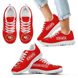 Magnificent Kansas City Chiefs Amazing Logo Sneakers