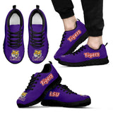 Magnificent LSU Tigers Amazing Logo Sneakers