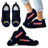 Magnificent Los Angeles Chargers Amazing Logo Sneakers