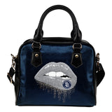 Beautiful Lips Elegant Logo San Diego Padres Shoulder Handbags