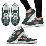 Magnificent New York Jets Amazing Logo Sneakers