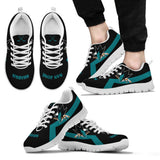 San Jose Sharks Line Logo Sneakers