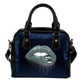 Beautiful Lips Elegant Logo Connecticut Huskies Shoulder Handbags
