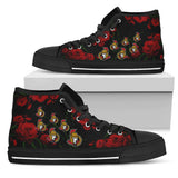 Lovely Rose Thorn Incredible Ottawa Senators High Top Shoes