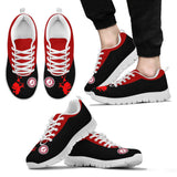 Cute Cupid Angel Background Alabama Crimson Tide Sneakers