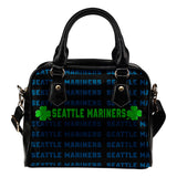 Colorful Seattle Mariners Stunning Letters Shoulder Handbags