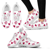 Sweeten Dreamy Love Pattern With Logo Tampa Bay Rays Sneakers
