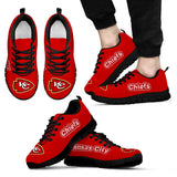 Magnificent Kansas City Chiefs Amazing Logo Sneakers