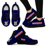 Magnificent Navy Midshipmen Amazing Logo Sneakers