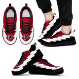 Jagged Saws Creative Draw Atlanta Falcons Sneakers