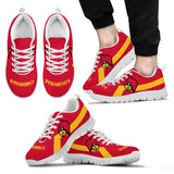 Louisville Cardinals Line Logo Sneakers