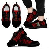 Rose Plant Gorgeous Lovely Logo Eastern Michigan Eagles Sneakers