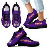 Magnificent East Carolina Pirates Amazing Logo Sneakers