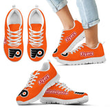 Magnificent Philadelphia Flyers Amazing Logo Sneakers