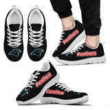 Magnificent Carolina Panthers Amazing Logo Sneakers