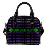 Colorful East Carolina Pirates Stunning Letters Shoulder Handbags