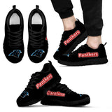 Magnificent Carolina Panthers Amazing Logo Sneakers