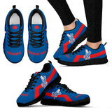 Los Angeles Dodgers Line Logo Sneakers