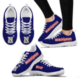 Magnificent Navy Midshipmen Amazing Logo Sneakers