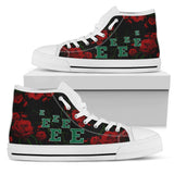 Lovely Rose Thorn Incredible Eastern Michigan Eagles High Top Shoes