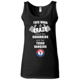 This Nana Is Crazy About Her Grandkids And Her Texas Rangers T Shirts