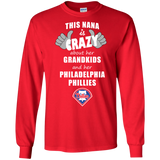 This Nana Is Crazy About Her Grandkids And Her Philadelphia Phillies T Shirts