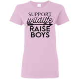 Support Wildlife Raise Boys T Shirts V1